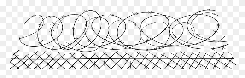 1895x509 Use This Frame Circle, Wire, Pattern, Fence HD PNG Download