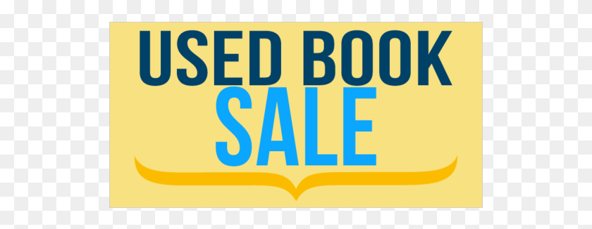 531x266 Used Book Sale Vinyl Banner With Open Book Footer Book Poster, Text, Number, Symbol HD PNG Download