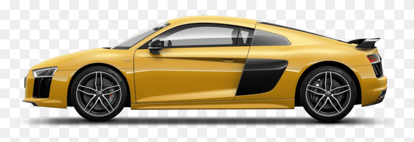 842x248 Descargar Png Coches Usados ​​Audi R8 2018 Blanco, Coche, Vehículo, Transporte Hd Png