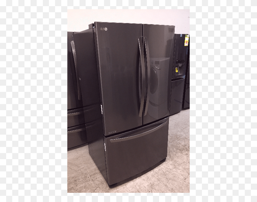 400x600 Подержанный Lg 25 Cubft Французский Дверной Холодильник Студийный Монитор, Прибор Hd Png Скачать