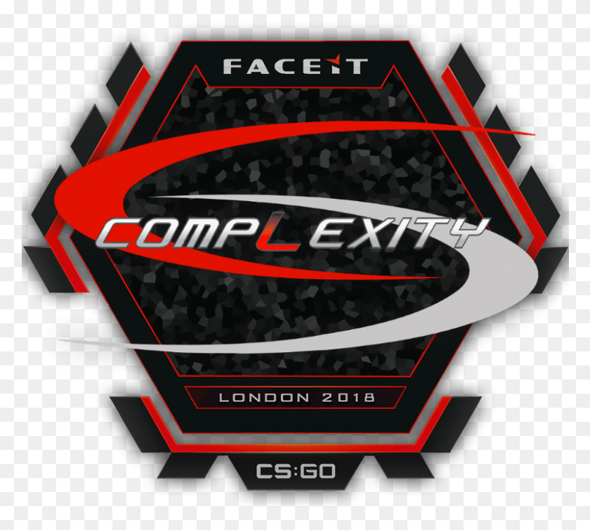 801x713 User Generated Contentproposed Complexity Sticker For Faceit Major London Stickers, Text, Clothing, Apparel HD PNG Download