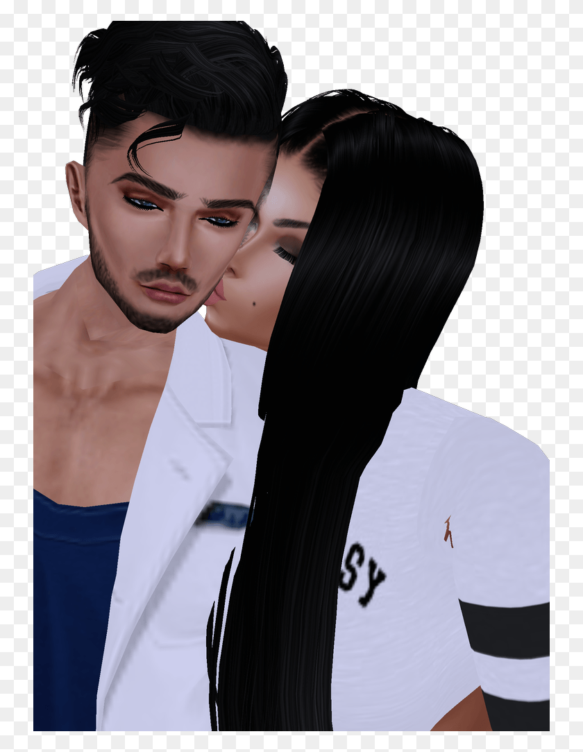 744x1024 User Image Cute Couple Imvu Cute Couples, Hair, Person, Human HD PNG Download