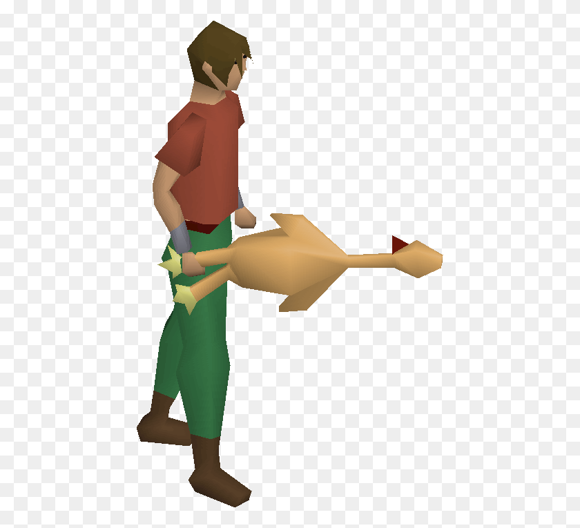 444x705 User Image Runescape Rubber Chicken, Person, Human, Injection HD PNG Download