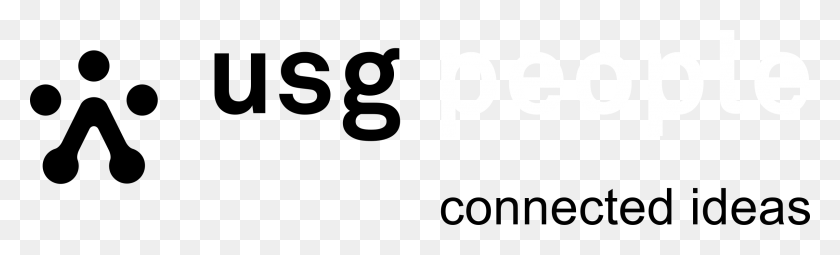 2400x600 Логотип Usg Connected Ideas, Цифра, Символ, Текст Png Скачать