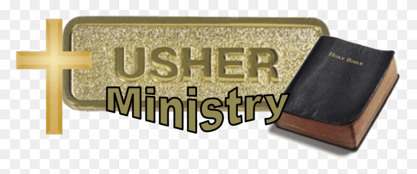 1018x379 Usher Ministry Clip Art Church Usher, Cross, Symbol, Text HD PNG Download