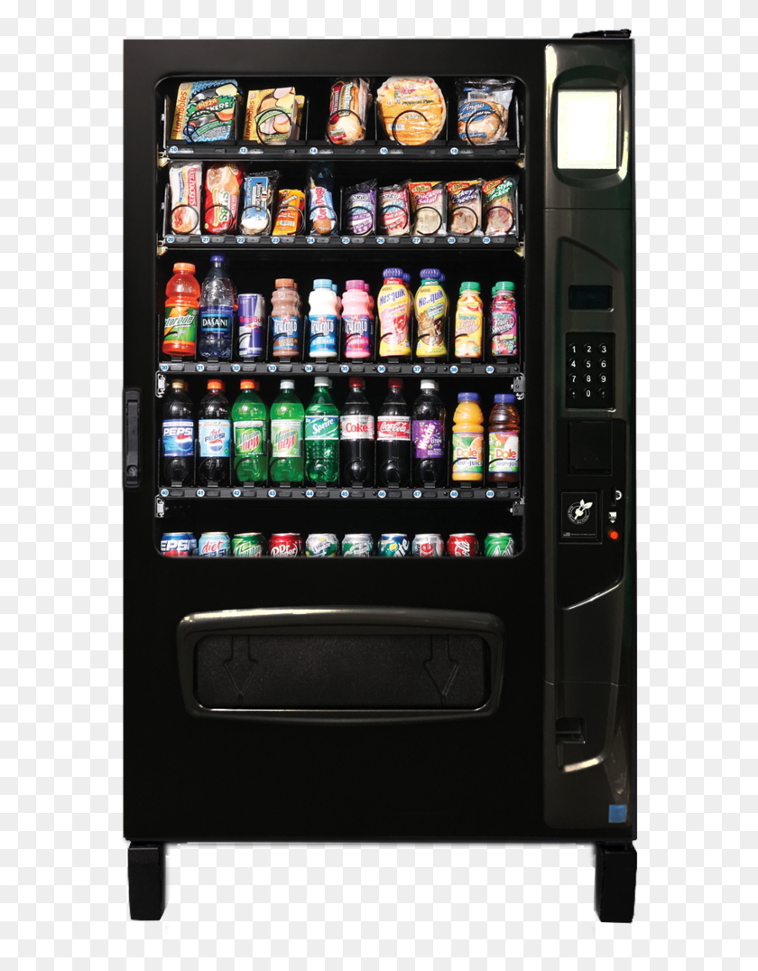575x1015 Usi 5 Wide Combo Cold Snack Vending Machine, Vending Machine, Refrigerator, Appliance HD PNG Download