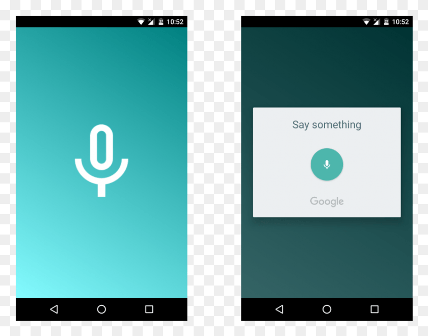 834x641 Использование Android Text To Speech Для Создания Smart Assistant Speech To Text Ui, Electronics, Symbol, Computer Hd Png Скачать