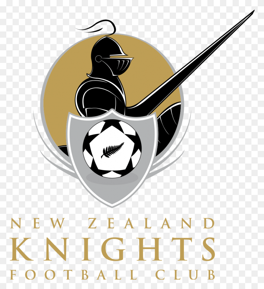 929x1024 Descargar Png Usma Blackknights Logosvg Wikipedia New Zealand Knights Logo, Publicidad, Cartel, Duelo Hd Png