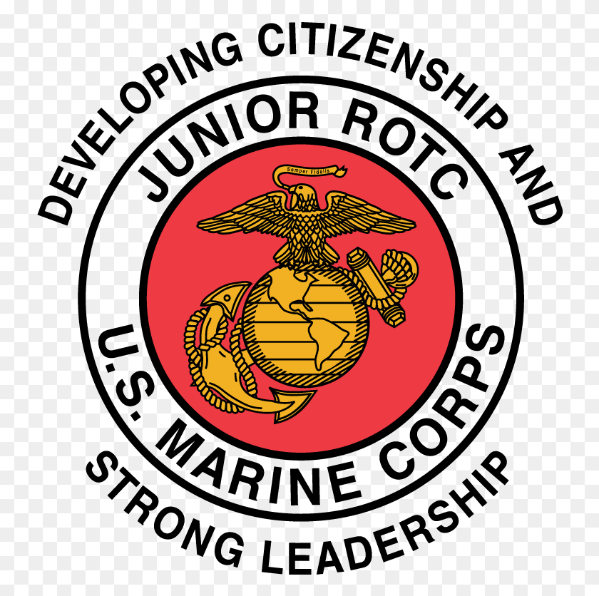 738x776 Usmc Junior Rotc Marine Corpslaw Enforcement Foundation, Avispa, Abeja, Insecto Hd Png