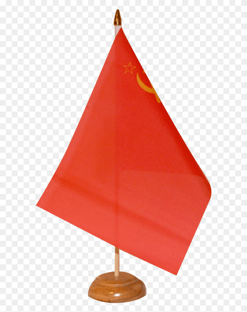 600x1002 Ussr Soviet Union Table Flag Red Flag, Lamp, Clothing, Apparel HD PNG Download