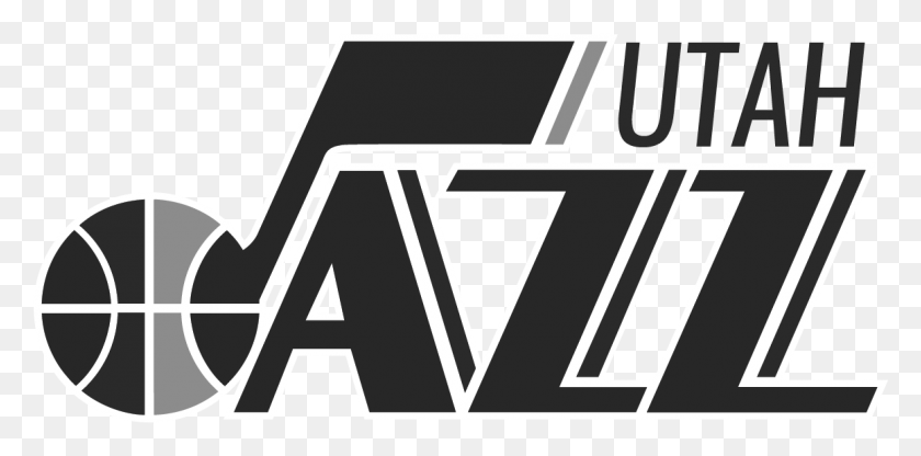 1159x529 Utah Jazz Logo Gif, Label, Text, Sticker HD PNG Download