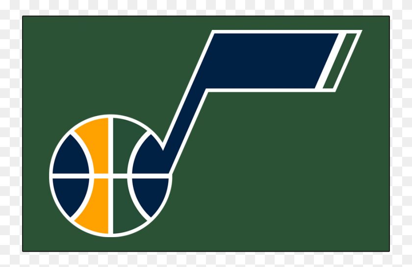 751x485 Descargar Png Utah Jazz Logotipo Primario De Hierro En Pegatinas Y Despegue Utah Jazz Vs La Clippers, Deporte, Deportes, Símbolo Hd Png