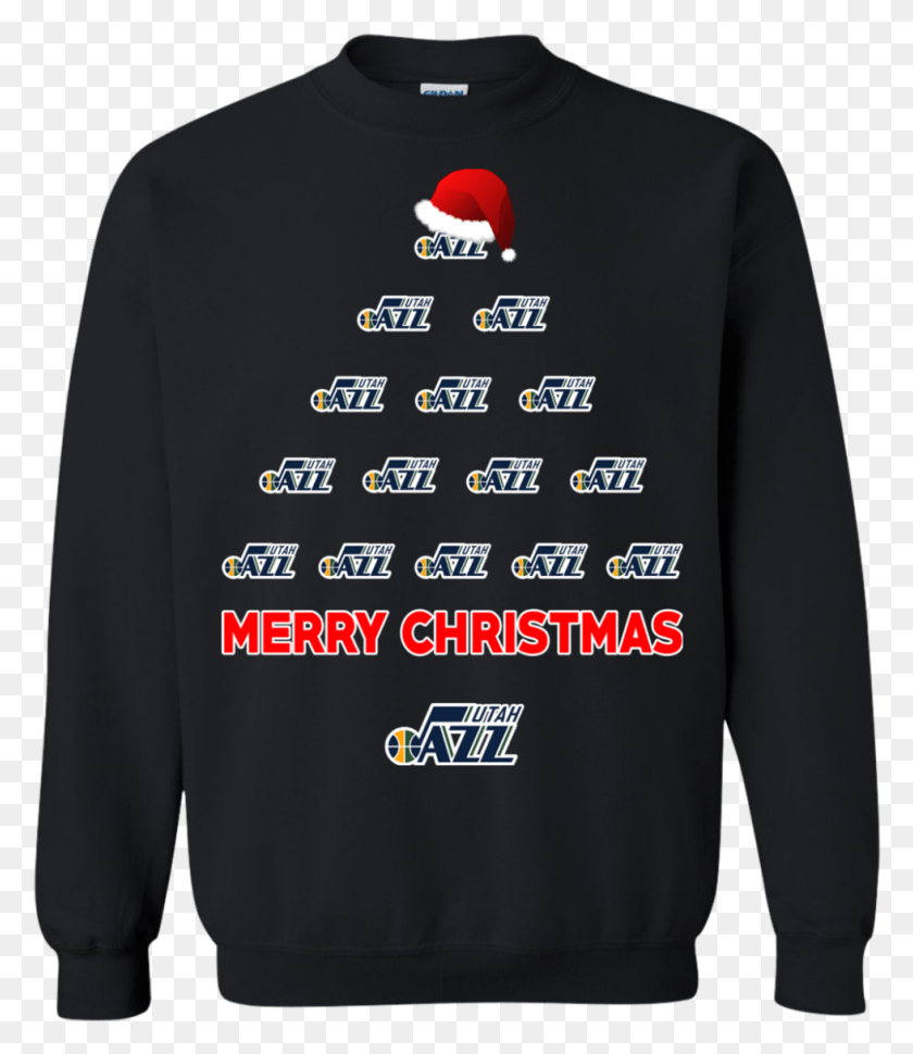 979x1143 Utah Jazz Ugly Christmas Sweaters Merry Christmas Hoodies Klaus Mikaelson Shirts, Sleeve, Clothing, Apparel HD PNG Download