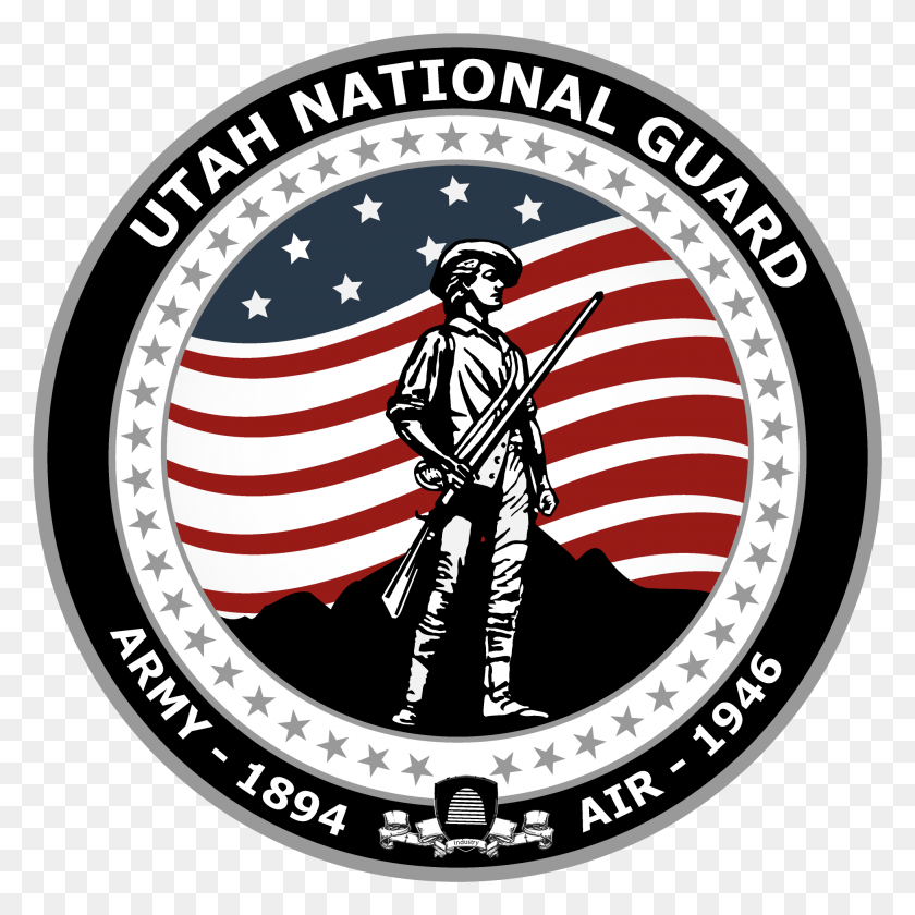 1952x1952 Логотип Национальной Гвардии Штата Юта Логотип Национальной Гвардии Армии Штата Юта, Символ, Товарный Знак, Человек Hd Png Скачать