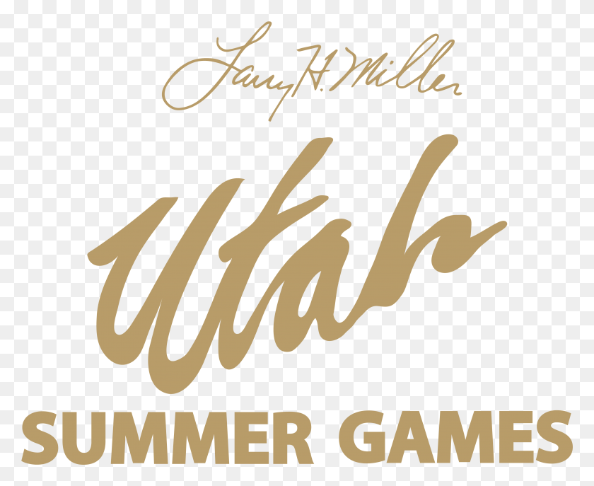 4048x3256 Utah Summer Games Logo Utah Summer Games, Text, Calligraphy, Handwriting HD PNG Download
