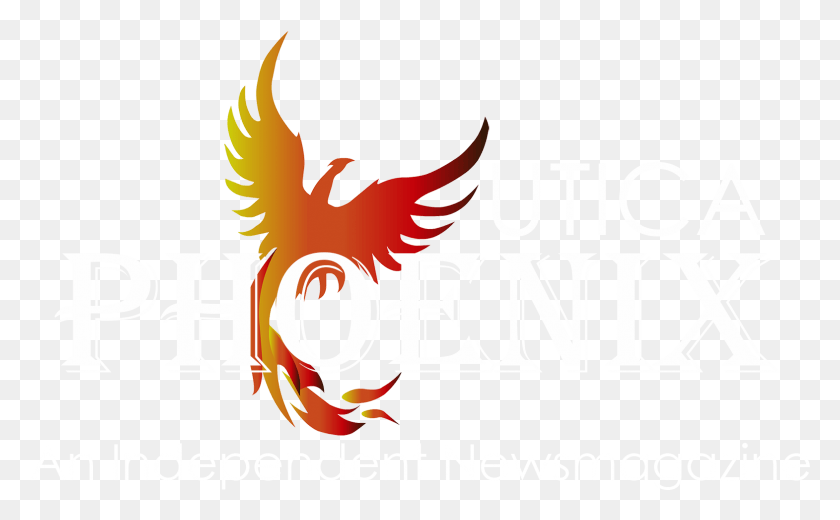 1571x927 Descargar Png / Utica Phoenix Eagle, Texto, Logotipo, Símbolo Hd Png