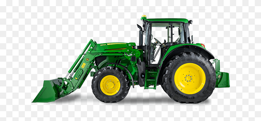 642x332 Utility M John Deere 6120 M John Deere, Tractor, Vehicle, Transportation HD PNG Download