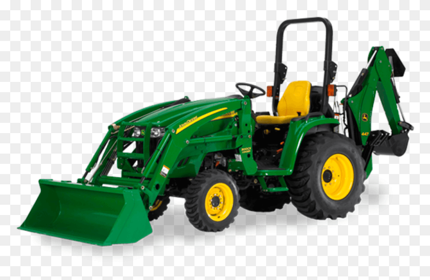 1002x626 Descargar Png Tractor Utilitario John Deere 3520 Tractor, Vehículo, Transporte, Bulldozer Hd Png