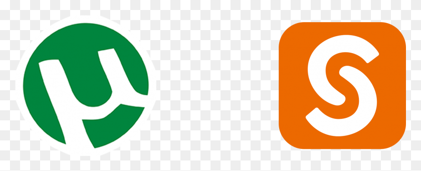 1699x614 Логотипы Приложений Utorrent И Sunshine Приложение Логотип Sunshine, Символ, Товарный Знак, Электроника Png Скачать