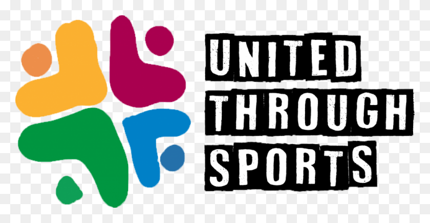 1024x495 Uts Logo United Through Sports, Text, Label, Alphabet HD PNG Download
