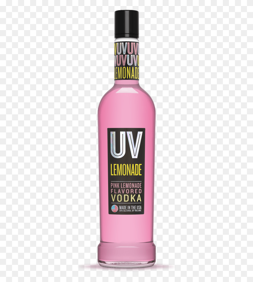 335x877 Uv Lemonade Uv Pink Lemonade Vodka, Bottle, Aluminium, Can HD PNG Download