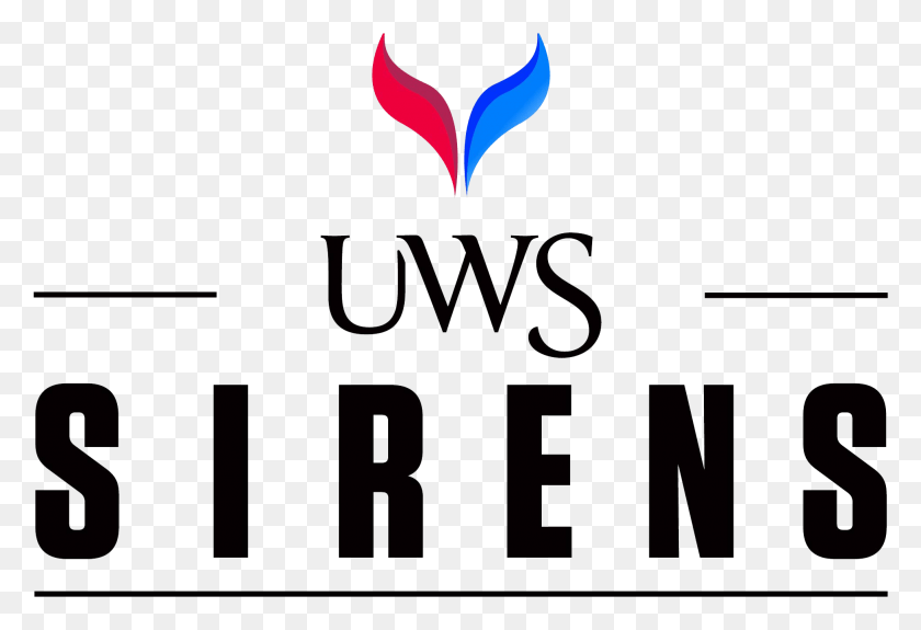 1945x1286 Uws Sirens Core Logo On White V2 01 University Of The West Of Scotland, Symbol, Trademark, Text HD PNG Download