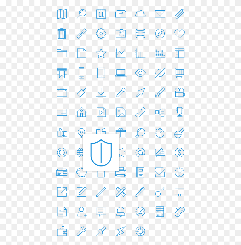 448x792 Descargar Png Uxpin Icon Set For Free Number Minimalist Design, Text, Face, Outdoors Hd Png