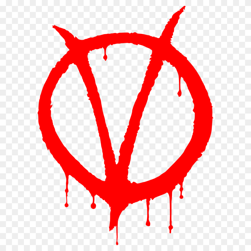 1024x1024 V For Vendetta Graffiti, Logo, Animal, Horse, Mammal Sticker PNG