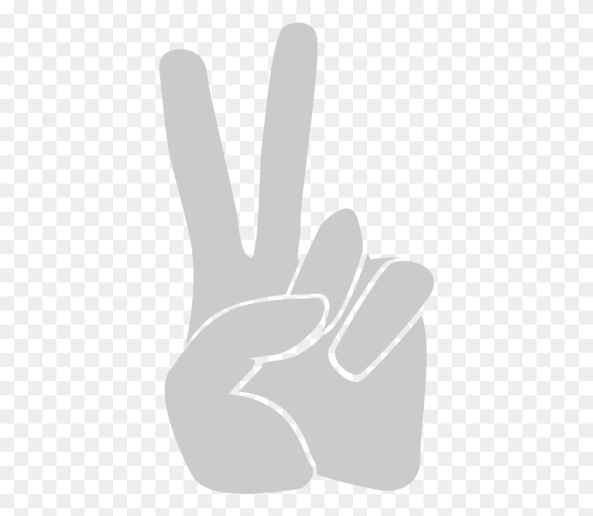 392x671 V Sign Victory Symbol Computer Icons Victory Clipart, Hand, Finger, Holding Hands HD PNG Download