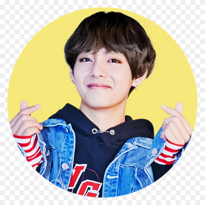 1024x1024 V Taehyung Transparent Bts Taehyung Stickers, Boy, Person, Human HD PNG Download