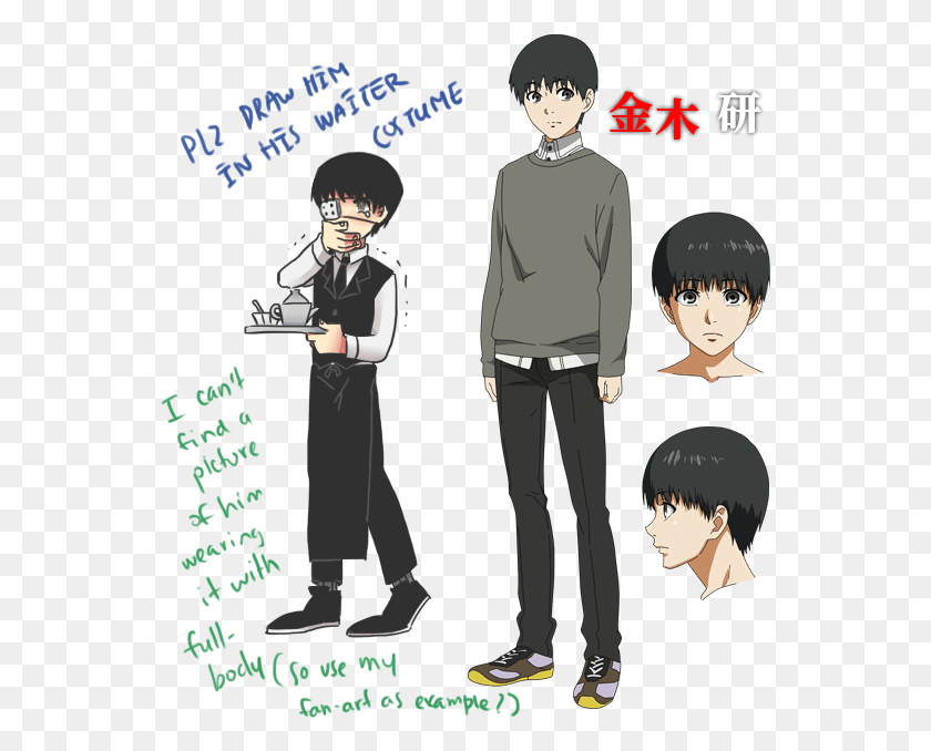 552x618 V Tokyo Ghoul Character Design, Person, Human, Shoe HD PNG Download