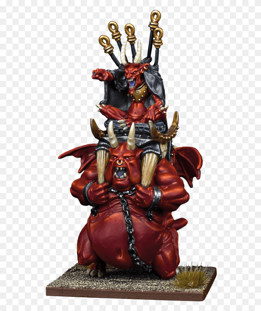 558x939 Va Abyssal Warlock Isolated Kings Of War, Figurine, Toy, Bronze HD PNG Download
