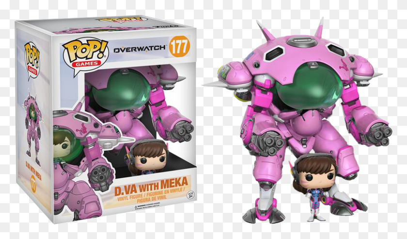 805x448 Va With Meka 6, Figura De Vinilo Pop De Gran Tamaño, Funko Dva Meka, Juguete, Robot, Casco Hd Png