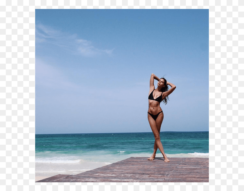 599x600 Vacation, Clothing, Person, Swimwear HD PNG Download