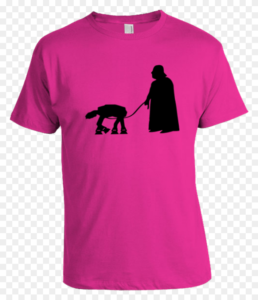 1242x1462 Vader Walking Atat T Shirt Darth Vader Silhouette, Clothing, Apparel, T-shirt HD PNG Download