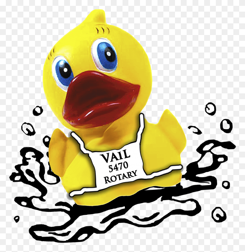 1770x1825 Vail Rotary Duck Race, Graphics, Advertisement HD PNG Download