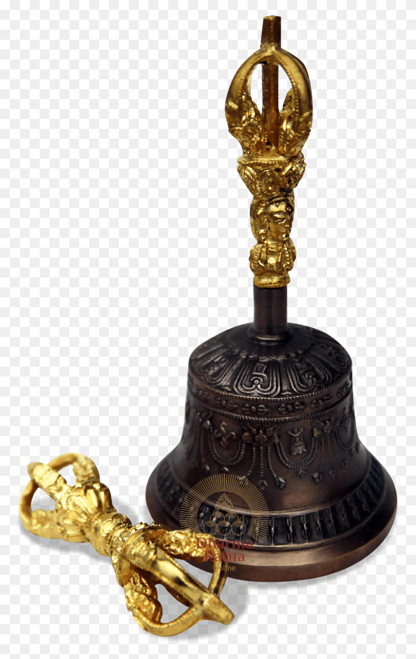 800x1303 Vajra And Bell Made In Dehradun India Brass, Bronze, Gold, Incense HD PNG Download