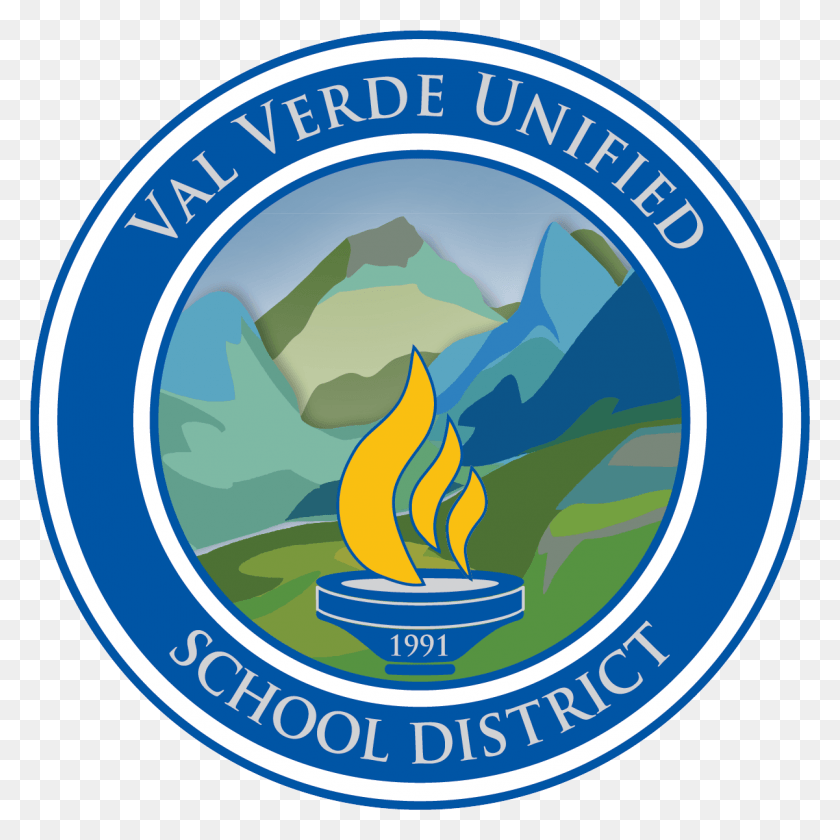 1201x1201 Val Verde Unified School District Val Verde Usd, Logotipo, Símbolo, Marca Registrada Hd Png