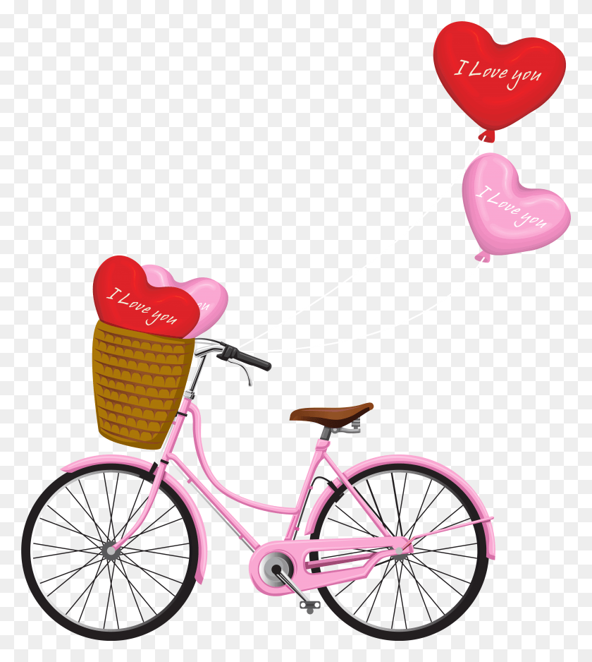 5168x5819 El Día De San Valentín Para Picsart, Bicicleta, Vehículo, Transporte Hd Png