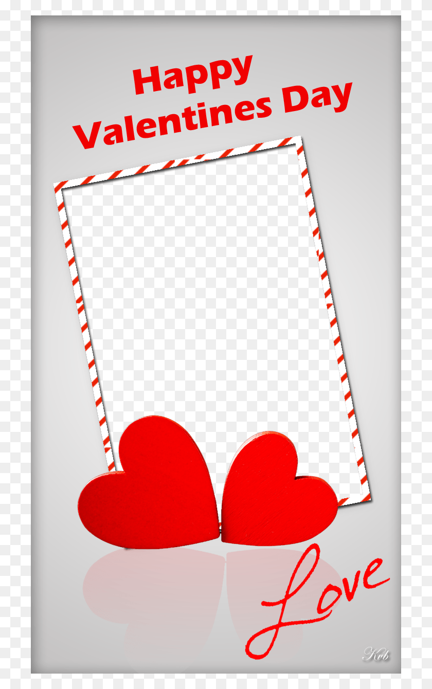 720x1280 Valentine Frame With Heart Ritchie Valens La Bamba, Text, Label, Mail HD PNG Download