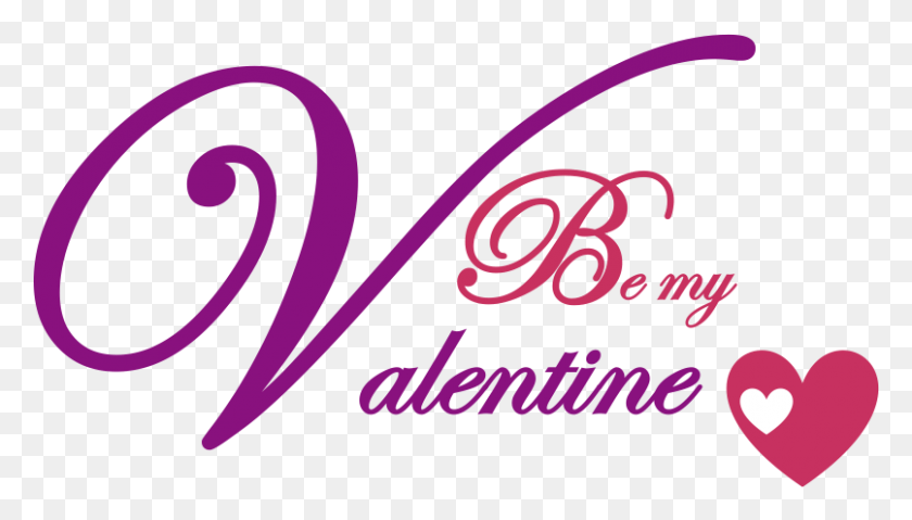 806x434 Descargar Png / Logotipo De San Valentín Png