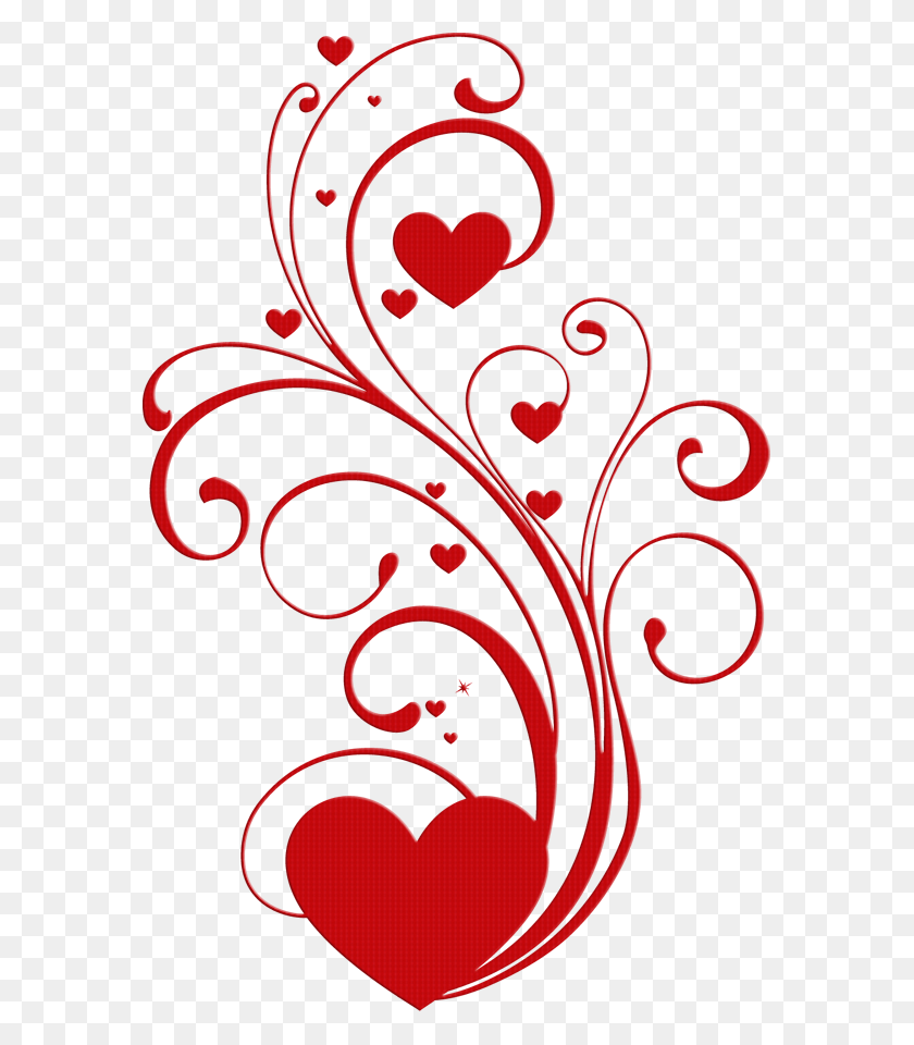 577x900 Descargar Png / Poema De Amor De San Valentín, Gráficos, Diseño Floral Hd Png