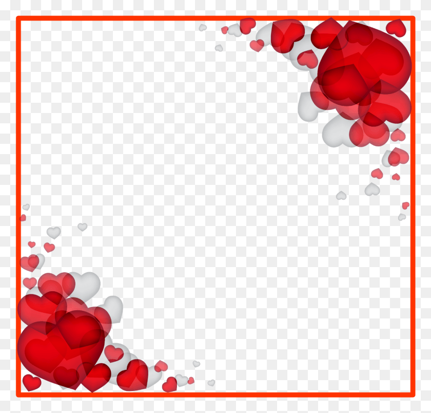 1513x1445 День Святого Валентина Сердце, Графика, Цветочный Дизайн Hd Png Скачать