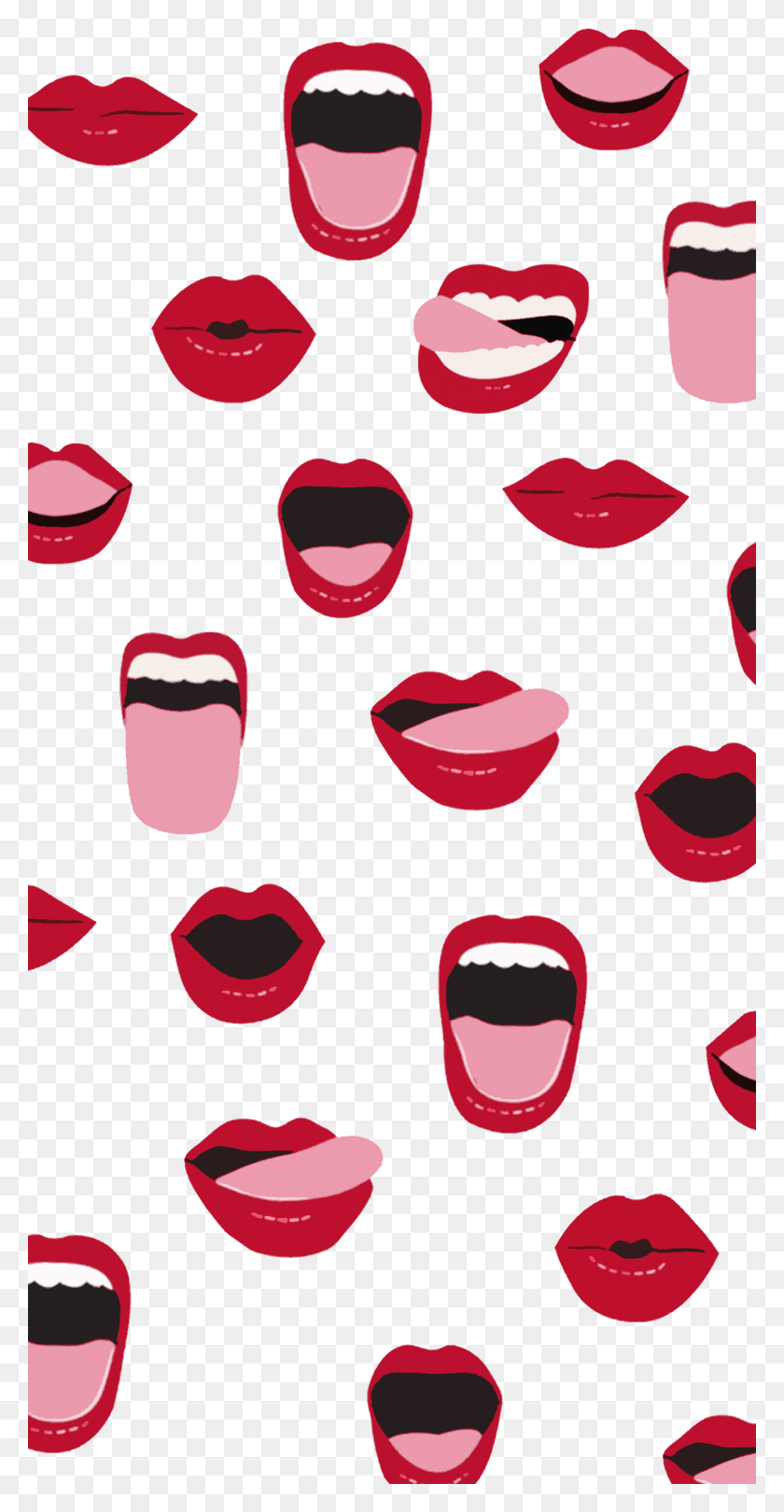 2000x4000 Valentines Collection Casetify Iphone Case Art Casetify Collection Lips, Teeth, Mouth, Lip HD PNG Download