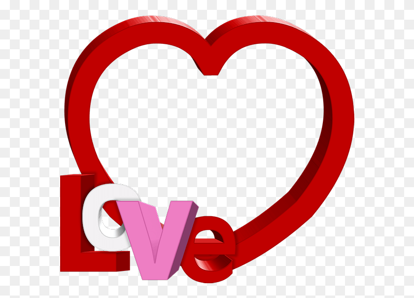 598x545 День Святого Валентина Рамка Изображение День Святого Валентина Рамка, Сердце, Текст Hd Png Скачать
