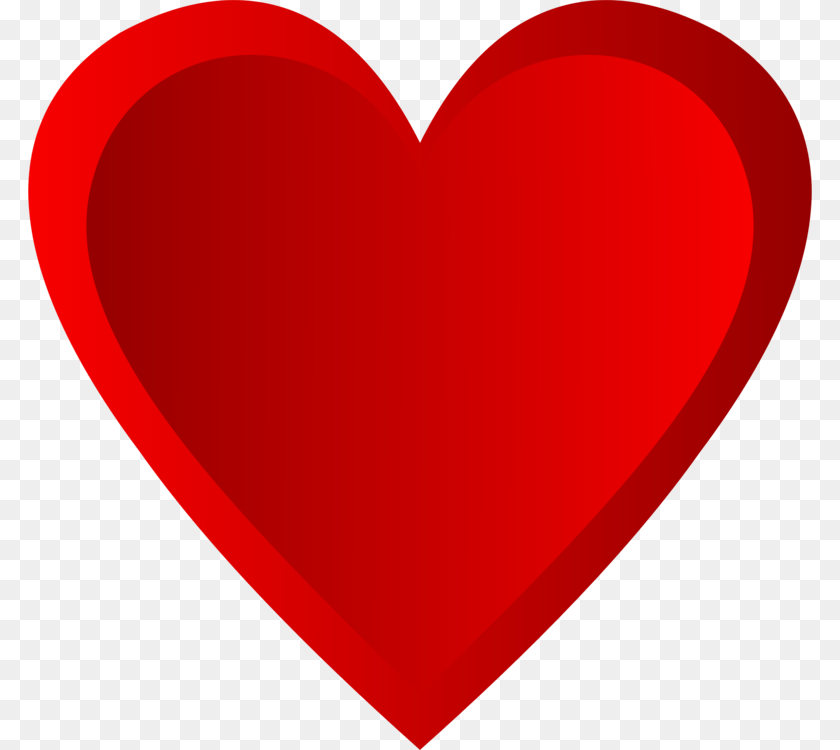 784x750 Valentines Day Heart Sticker PNG