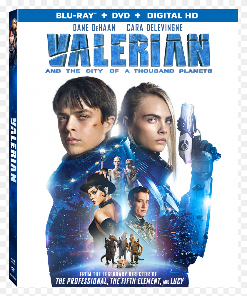 1668x2026 Valerian And The City Of A Thousand Planets Keyart Valerian And The City Of A Thousand Planets Bluray HD PNG Download