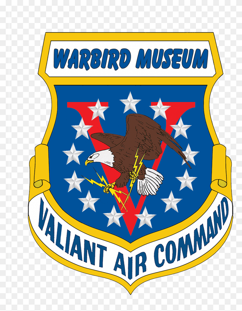 1121x1469 Descargar Png Valiant Air Command 2016 Logo W Museum 45 Blue 287 Sportway, Símbolo, Marca Registrada, Emblema Hd Png