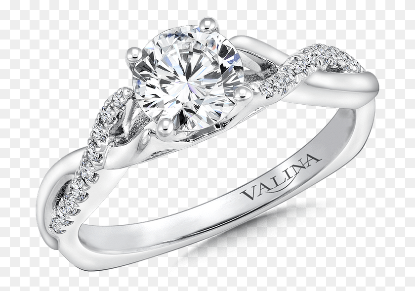 701x529 Valina Mounting With Side Stones Engagement Ring, Ring, Jewelry, Accessories HD PNG Download