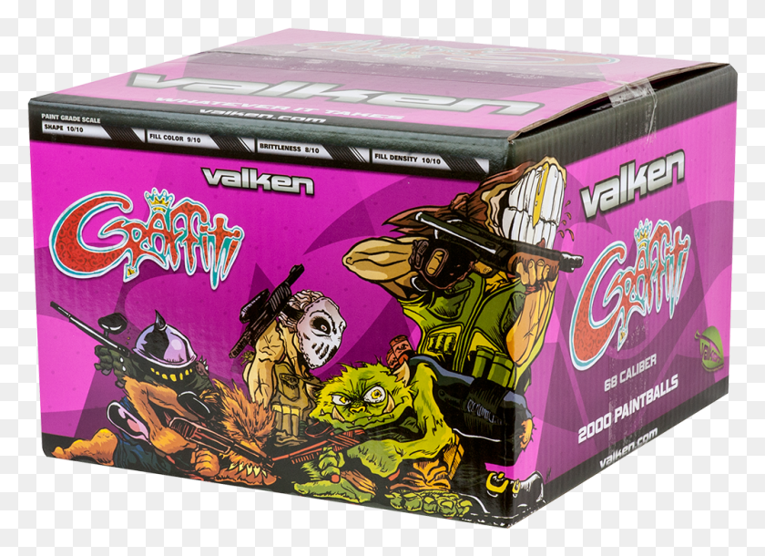 1001x706 Valken Graffiti Paintballs Valken Graffiti, Poster, Advertisement, Arcade Game Machine HD PNG Download